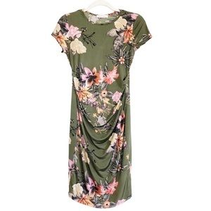 My Bump bodycon floral maternity dress size small
